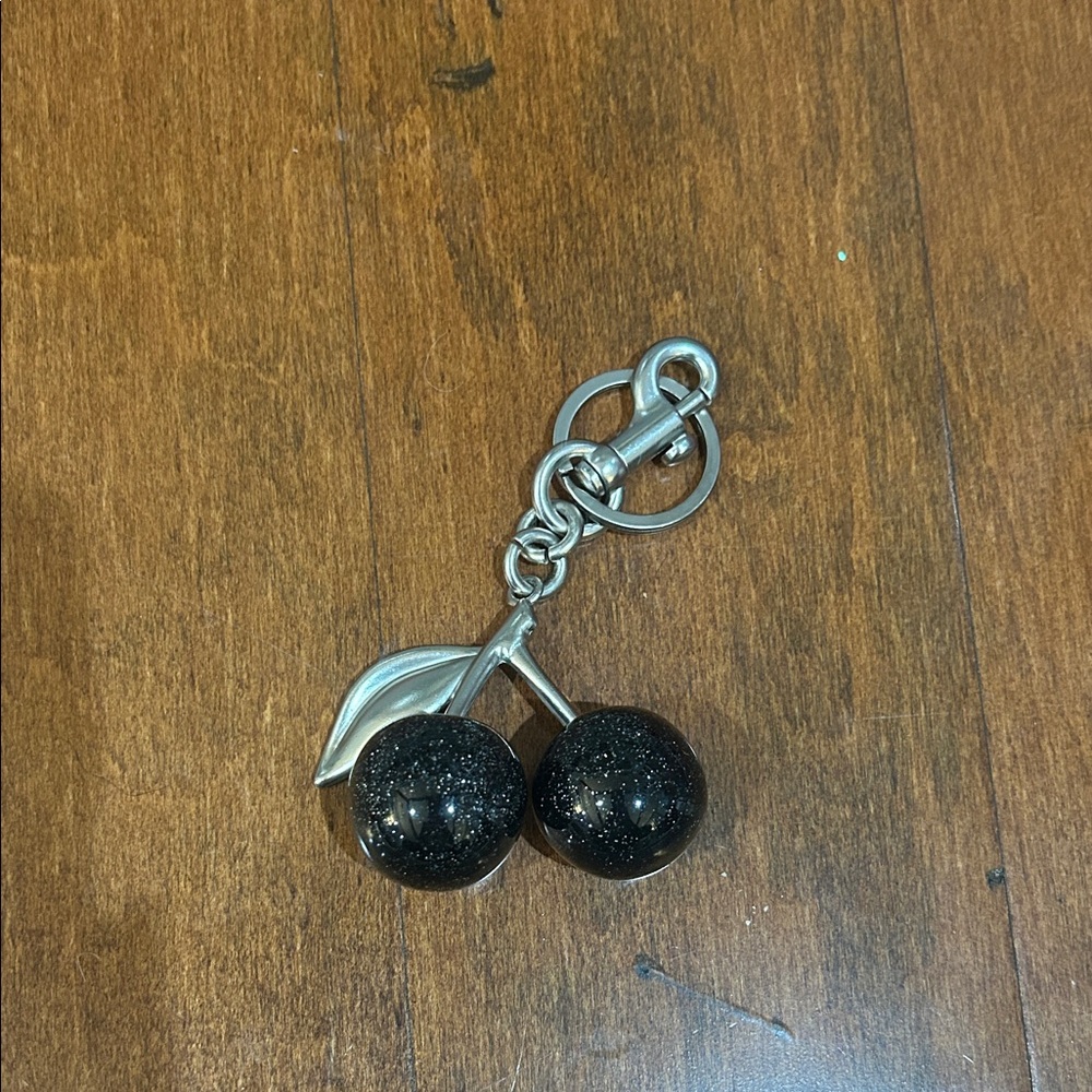Elegant Black Cherry Keychain by [Brand]